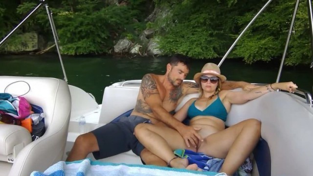 Some public fun on the boat.  - PornGO.com