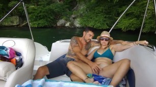 Some public fun on the boat.  - PornGO.com