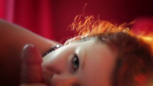 Erotic Redhead Blowjob